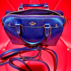 Coach mini satchel rare